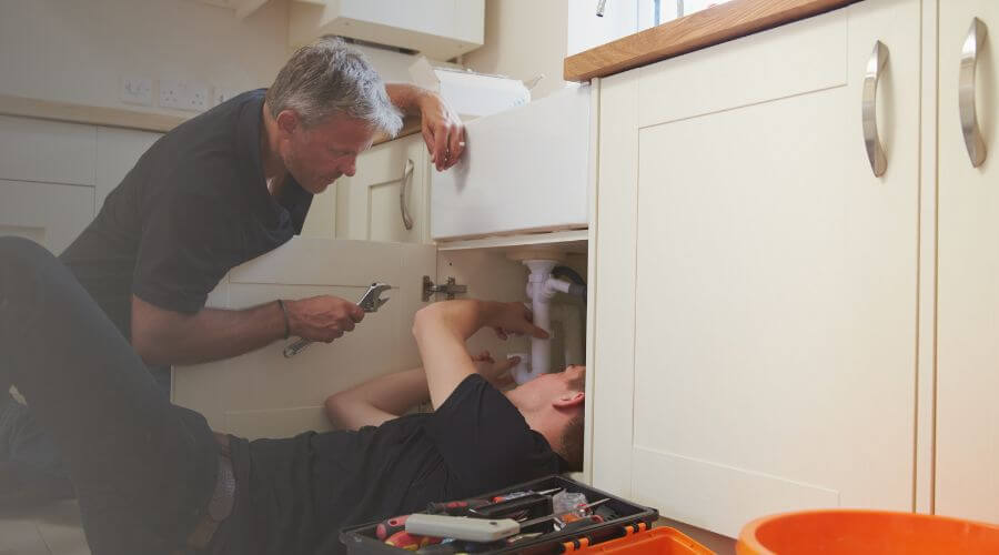 Professional burst pipe repair services in Mcbrides, MI